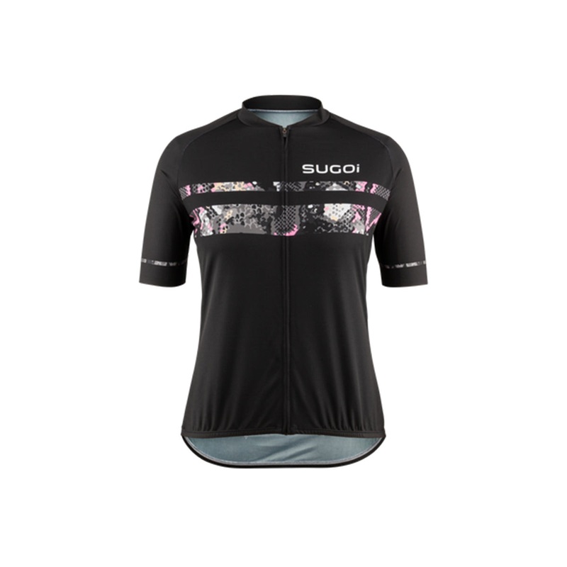 Sugoi Evolution Zap 2 Short Sleeve Jersey – Womens – Black-Snake