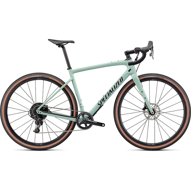 2022 Specialized diverge sport carbon bike gloss ca white sage/oak/black/chrome/clean 58