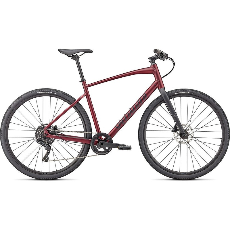 2023 Specialized sirrus x 3.0 bike satin maroon / black / satin black reflective s