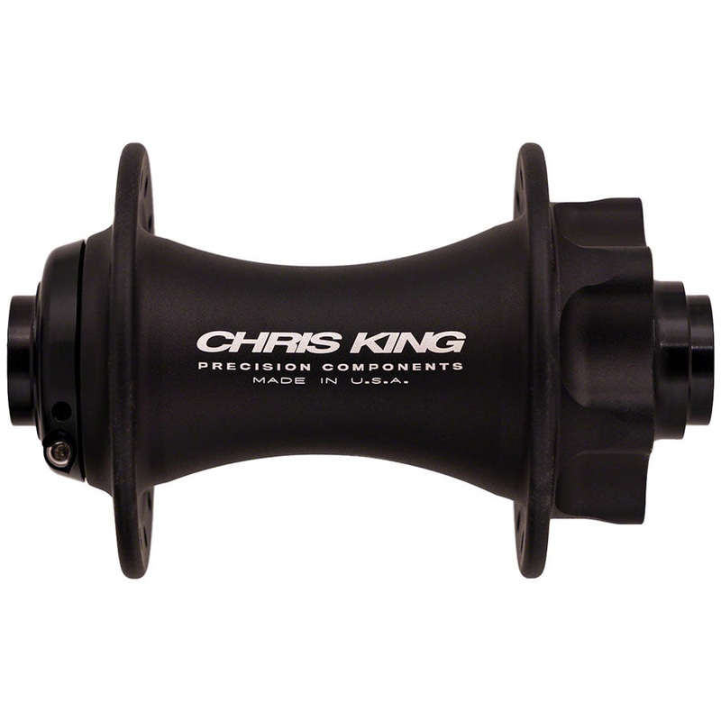Chris King Boost Front Hub – 15 x 110mm 6-Bolt Matte Black 32H