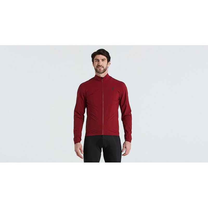 Specialized rbx comp rain jacket men maroon m