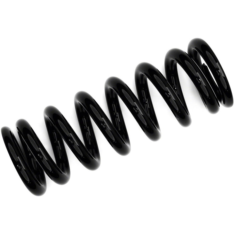 FOX Steel Rear Shock Coil Spring – 650 lb. x 2.3″ Spring Travel, 4.954 TLG (Total Spring Length), Black
