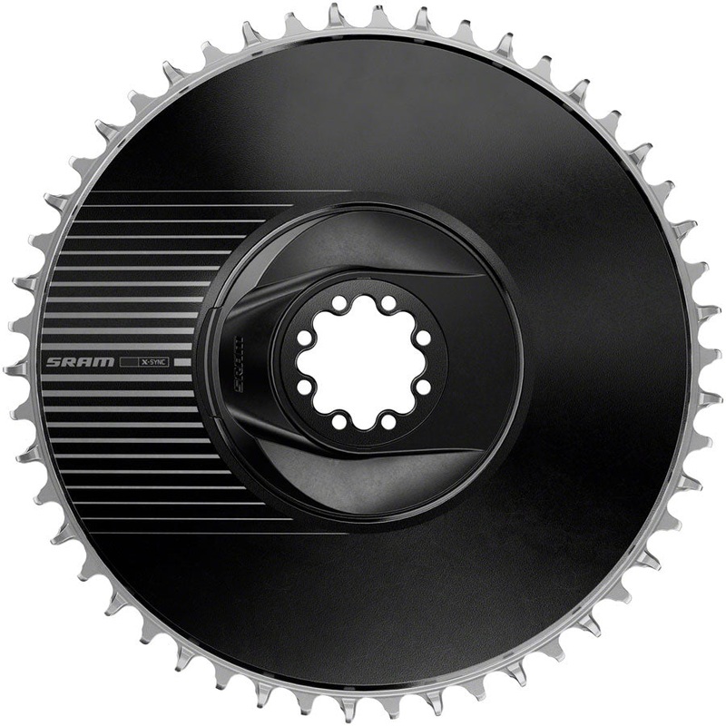 SRAM RED Aero X-Sync Direct Mount Chainring – 48t 12-Speed 8-Bolt Direct Mount 6.5mm Offet BLK E1