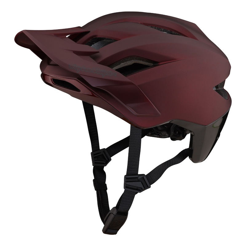 Troy Lee Designs Flowline SE MTB Helmet with MIPS – Radian – Burgundy-Charcoal – 2023