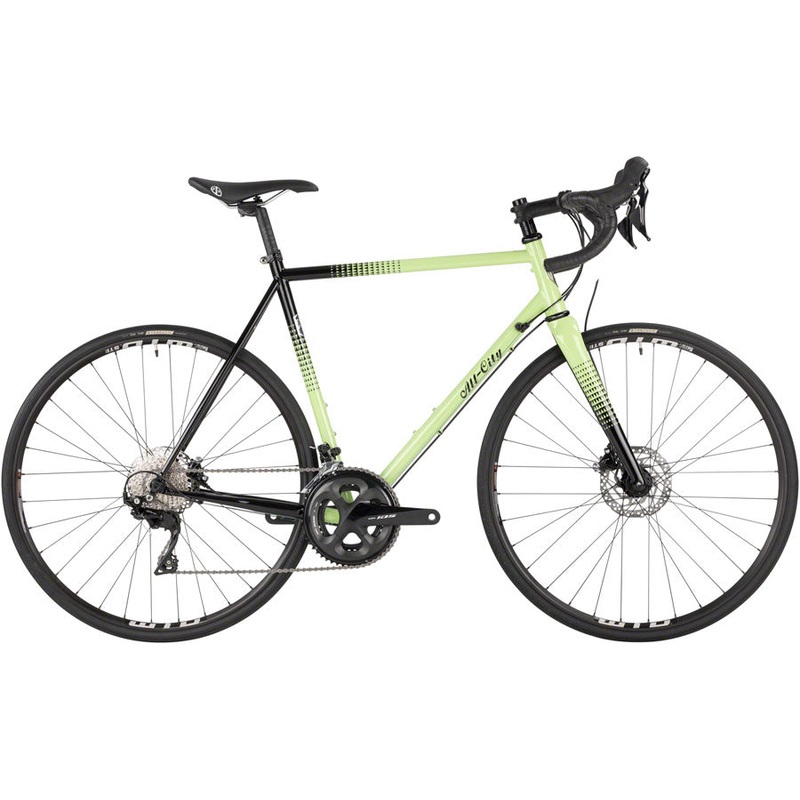 All-City Zig Zag Bike – 700c, Steel, 105, Honeydew Bling, 49cm