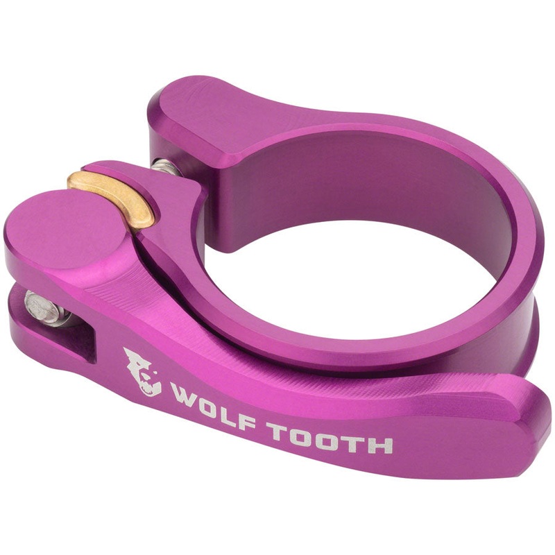 Components Quick Release Seatpost Clamp – 31.8mm Purple