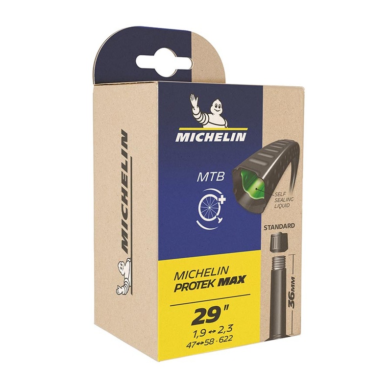 Michelin Protek Max Tube Presta, Length: 48mm, 27.5”, 2.40-3.00