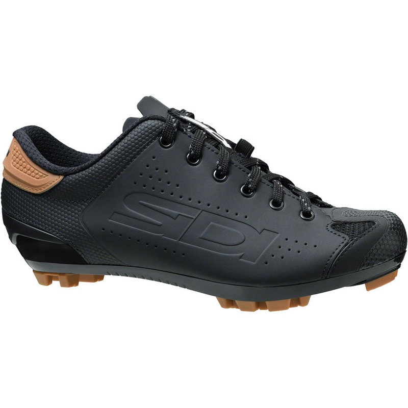 Sidi Dust Shoelace Mountain Clipless Shoes – Men’s, Black, 44.5