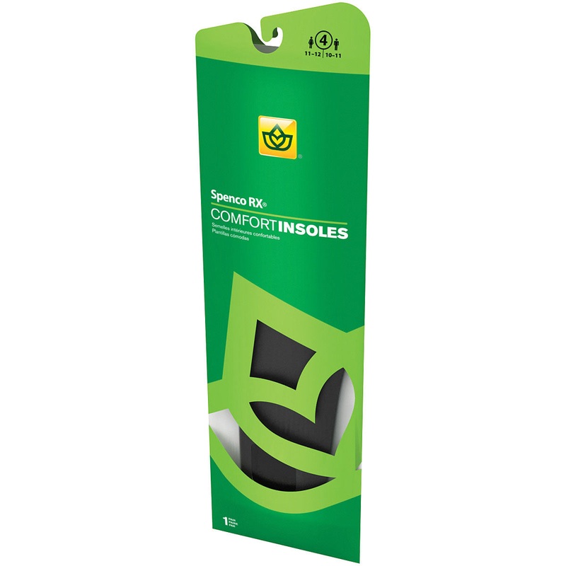 Spenco RXA Comfort Insoles Collection | Cushioned, Trimmable Footwear Support for Ultimate Impact Protection & Blister Prevention