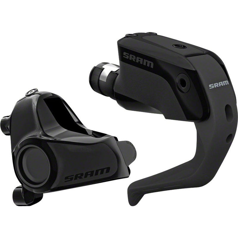 SRAM S900 Aero Disc Brake and Lever – Front, Hydraulic, Flat Mount, Black, A1