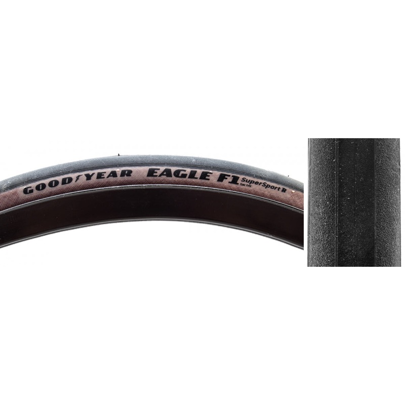 Tire Goodyear Eagle F1 Supersport R 700X28 Bk/Ysk Fold Uhp