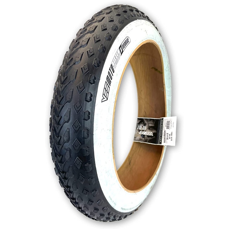 Vee Tire & Rubber Mission Command 20×4.0 Wire Tires  Enduro-Grade, Puncture-Resistant E-Bike Compatible Folding Bike Tires