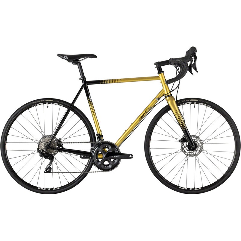 All-City Zig Zag Bike – 700c, Steel, 105, Golden Leopard, 46cm