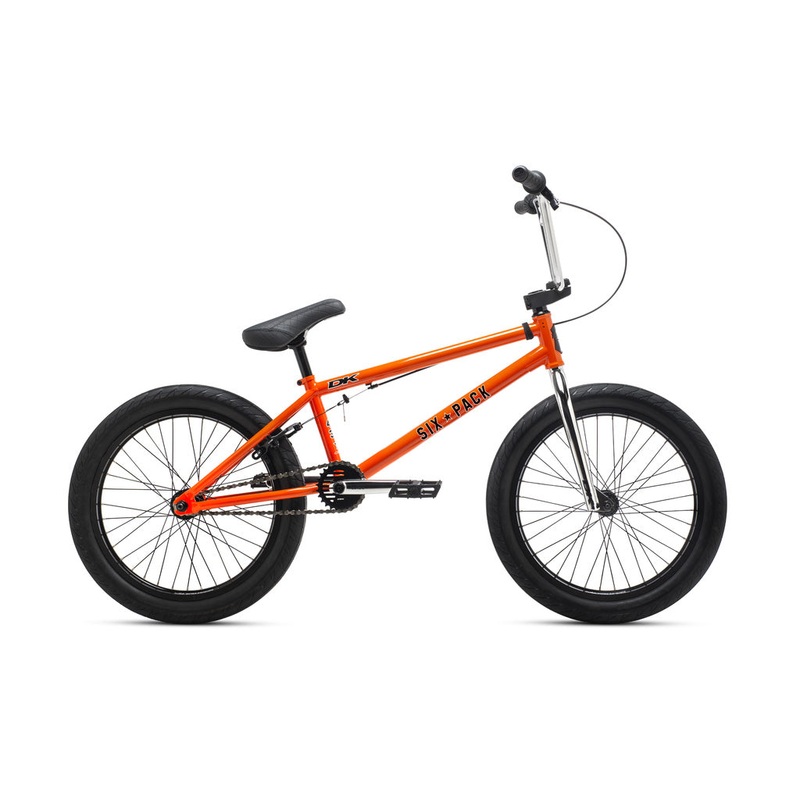 DK Six Pack 21″TT BMX Freestyle Bike-Orange