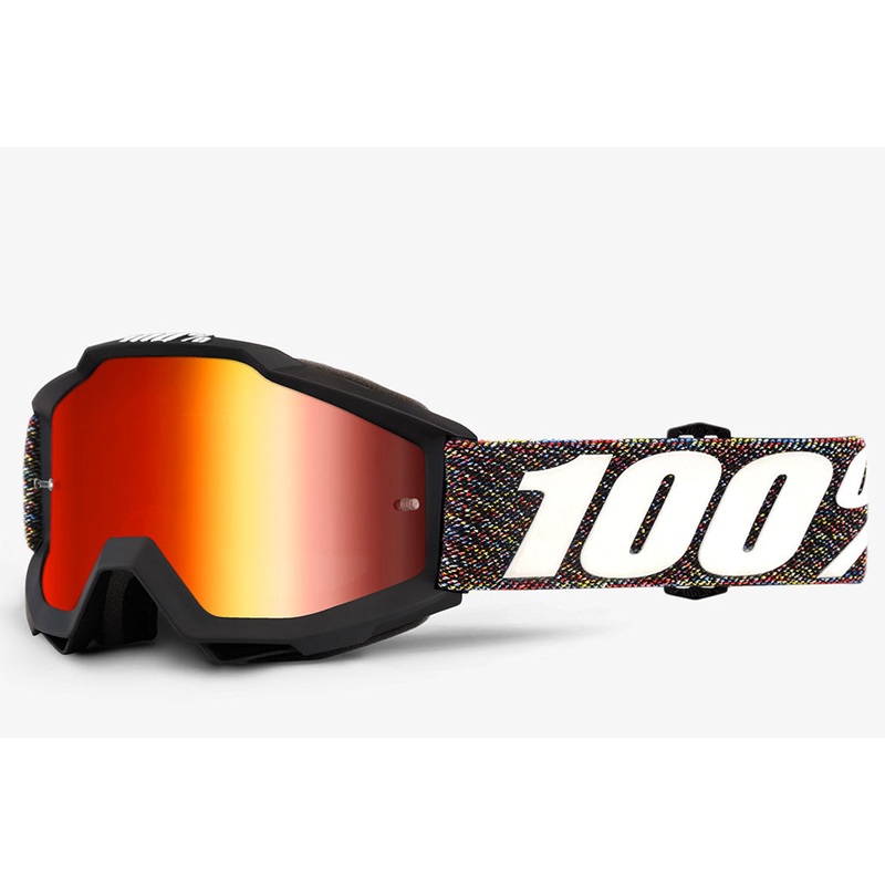 100% Accuri Youth Goggles-Krick-Mirror Red Lens