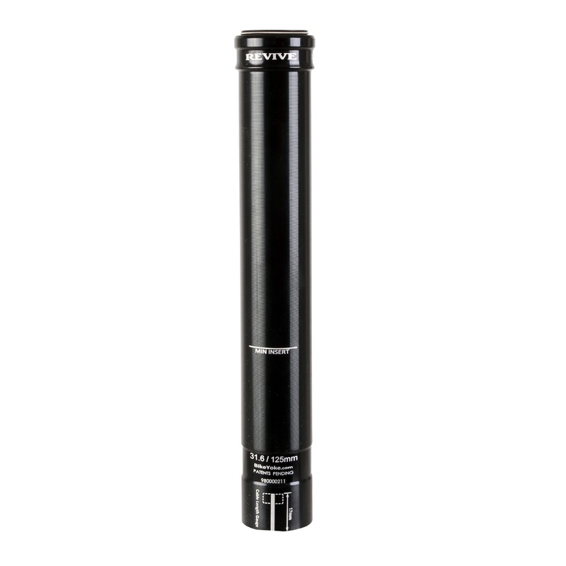 Bike Yoke Revive Lower Tube Unit 31.6/125mm – Black