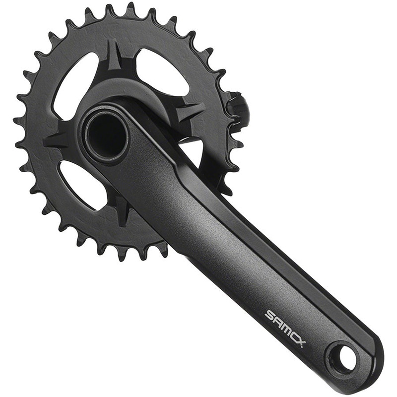 Samox TAM38J Crankset – 135mm 11-Speed 30t Direct Mount Samox 24mm CrMo Crank Spindle BLK
