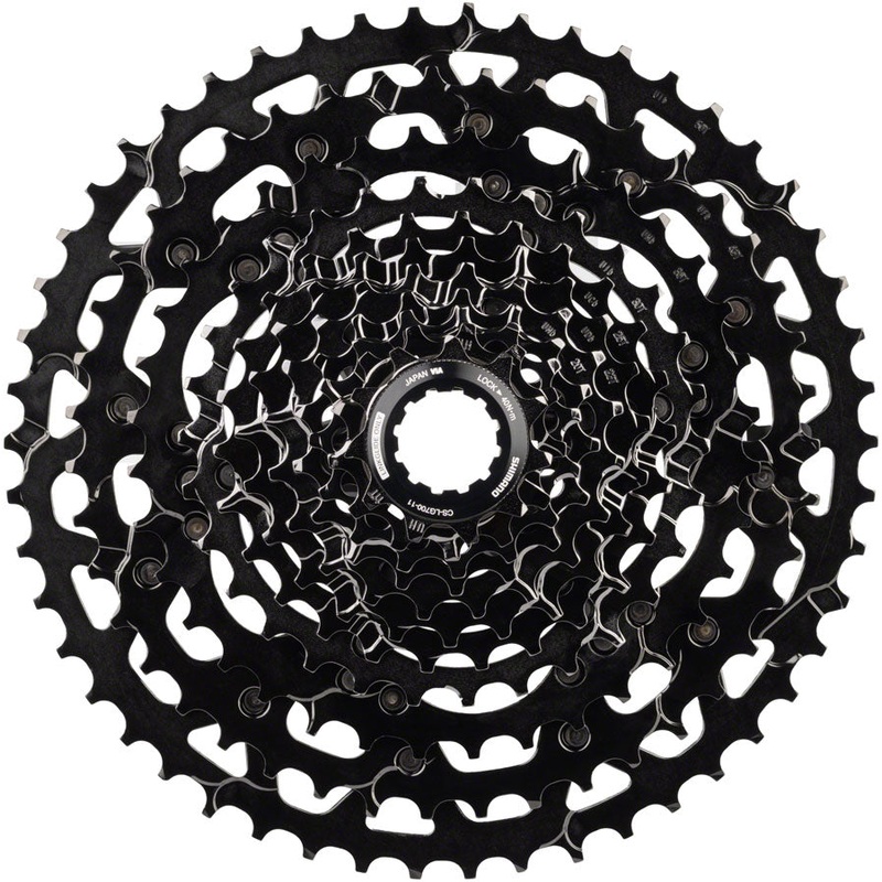 Shimano CUES  CS-LG700-11 Cassette – 11 Speed, 11-50t, LINKGLIDE, Black