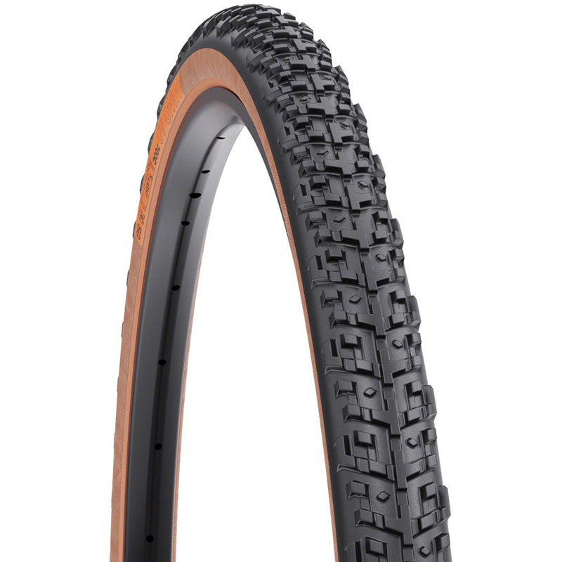 WTB Nano Tire – 700 x 40 TCS Tubeless Folding BLK/Tan Light/Fast Rolling Dual DNA SG