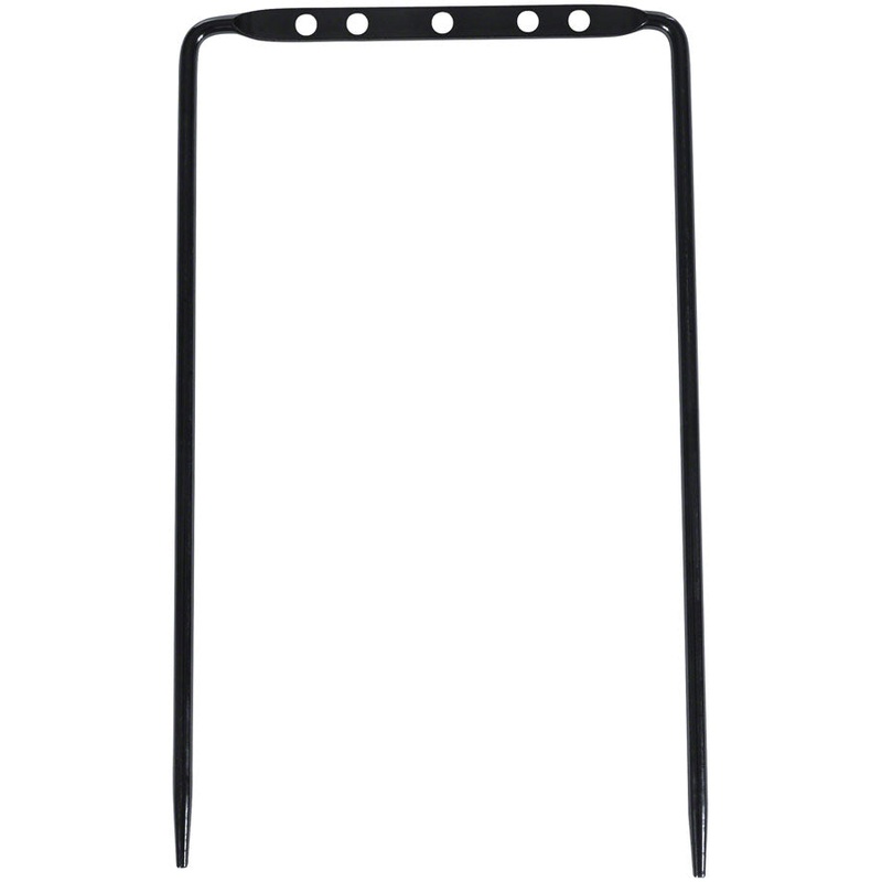 Basil Distance Holder Pannier Spacer, Steel, Black