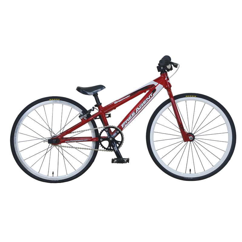 Free Agent Speedway Micro BMX Race Bike-Team Red