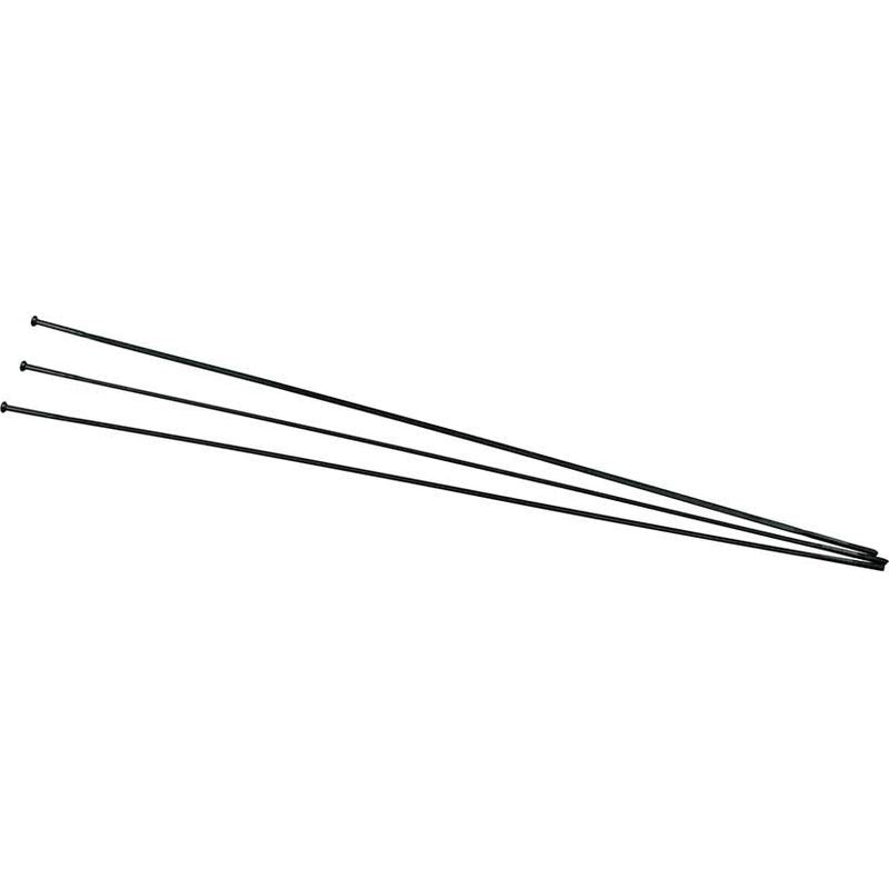 Zipp Straight Pull Spokes and Nipples CXRay 234mm Black 3-pack
