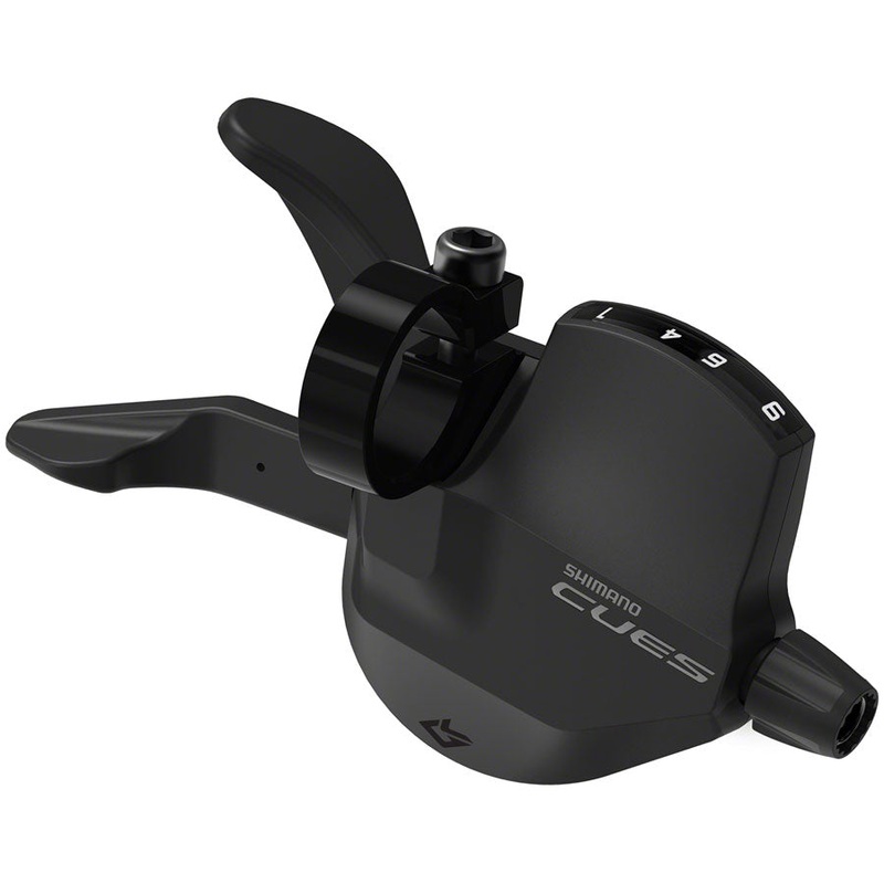 Shimano CUES SL-U4000-9R Shifter – Right 9-Speed Rapidfire Plus Optical Gear Display BLK