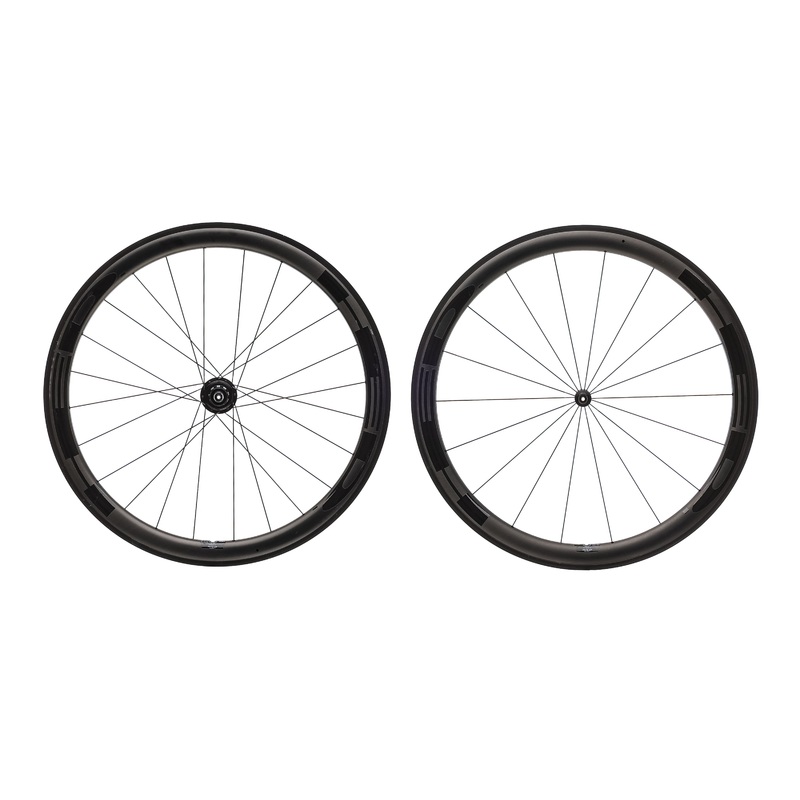 HED Jet RC4 Black Carbon Tubeless 700c Wheelset