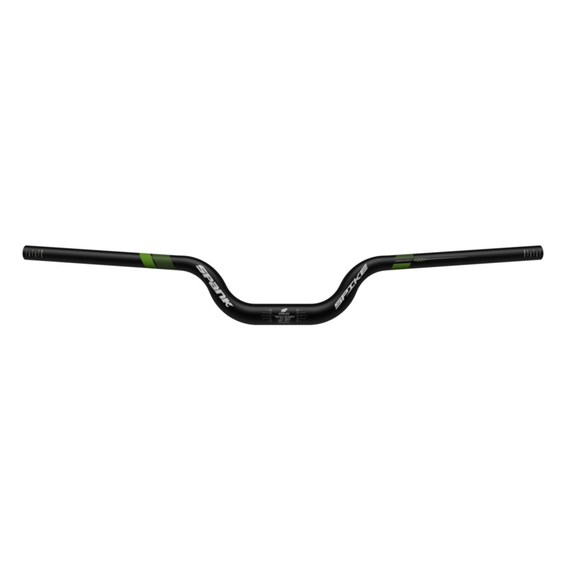 Spank Spike 800 Vibrocore SkyScraper Riser Handlebar – Black-Green