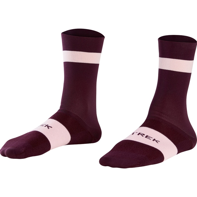 Sock Trek Race Crew Large (42-44) Mulberry