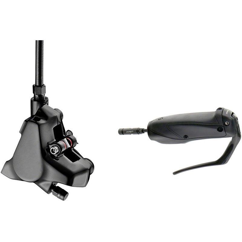TRP HD-T910 Hydraulic Time Trial Disc Brake Set  Flat Mount, Carbon & Alloy Components, High-Performance, Lightweight, Style-Driven Race Use