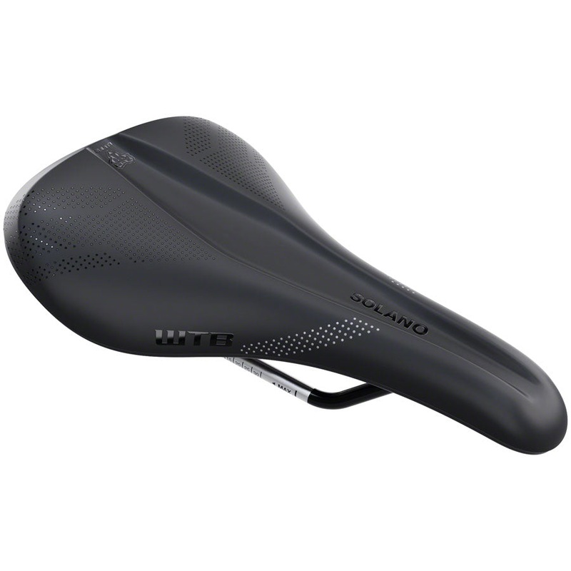 WTB Solano Saddle – Chromoly, Black, Medium, Fusion Form