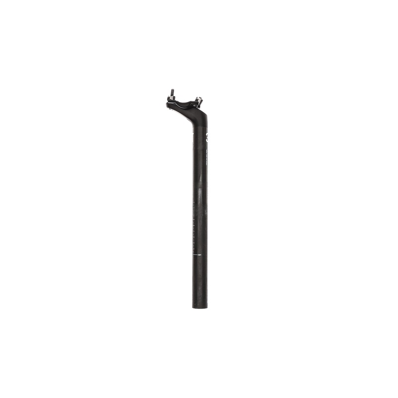 3T Dorico Team Seatpost 27.2x350mm Carbon 25mm Setback Black/White
