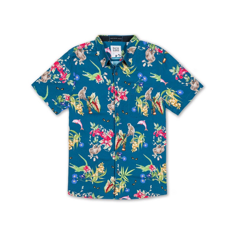 A FEW PINK FRIENDS – NIGHTHAWK BUTTON UP