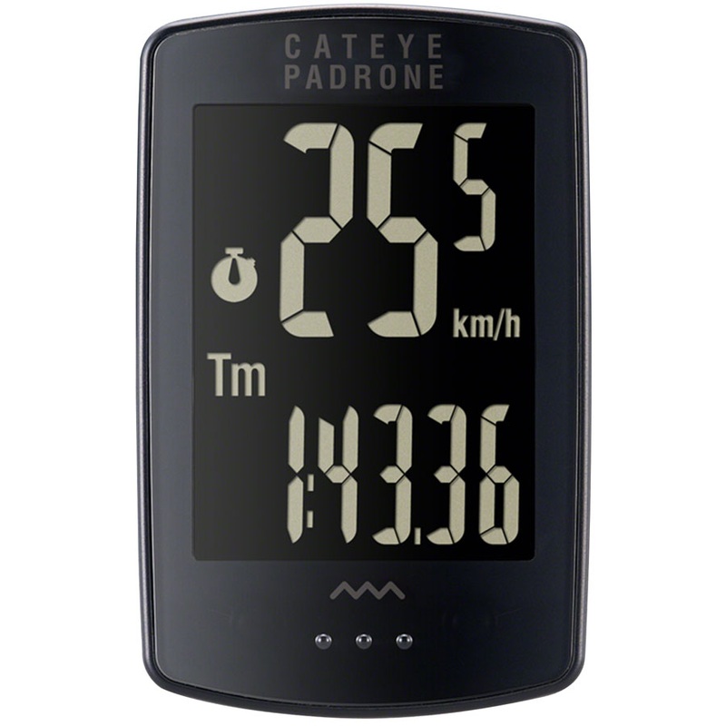 CatEye Padrone Stealth WL Bike Computer – Wireless Black