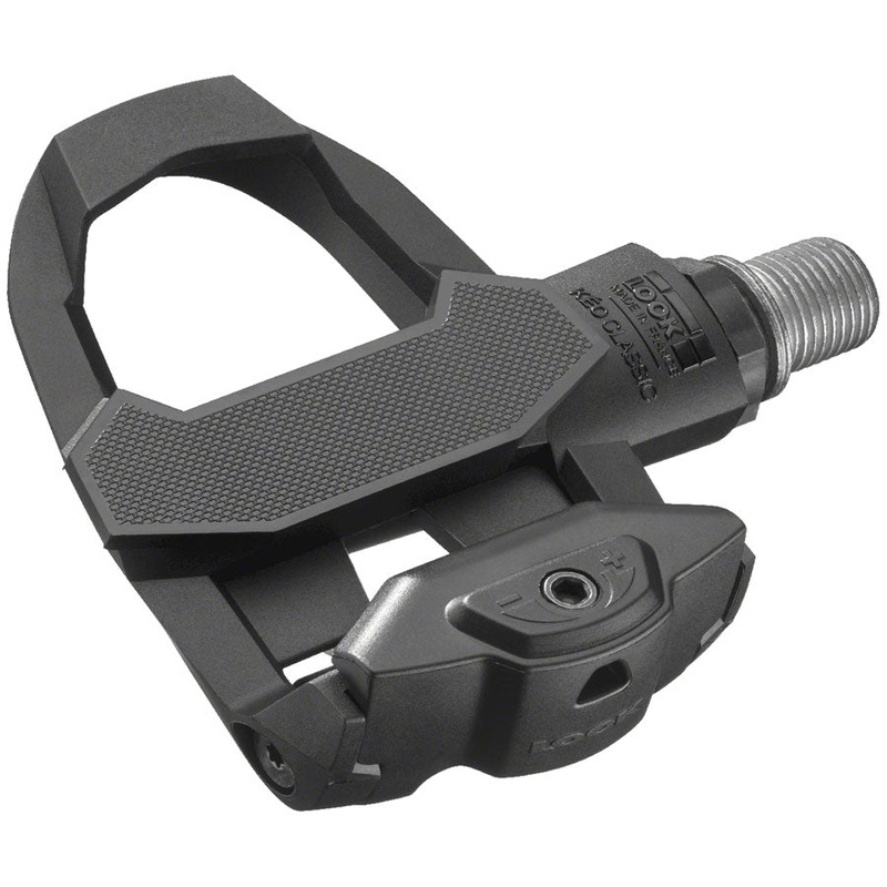 LOOK KEO CLASSIC 3 Pedals – Single Sided Clipless, Chromoly, 9/16″, Black