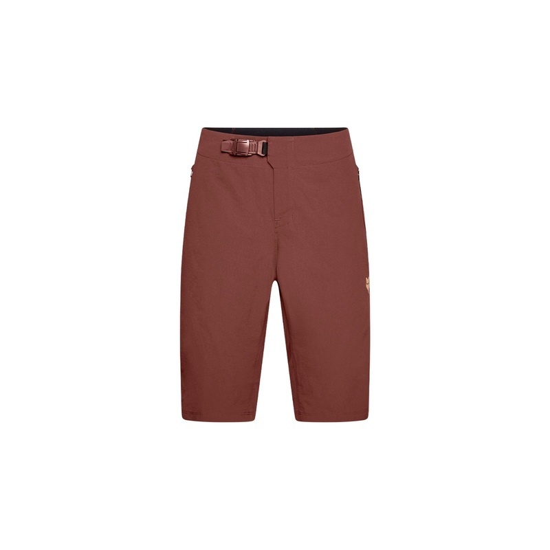 Short Fox Racing 25 Ranger/Liner Women 12 Rootbeer Brown