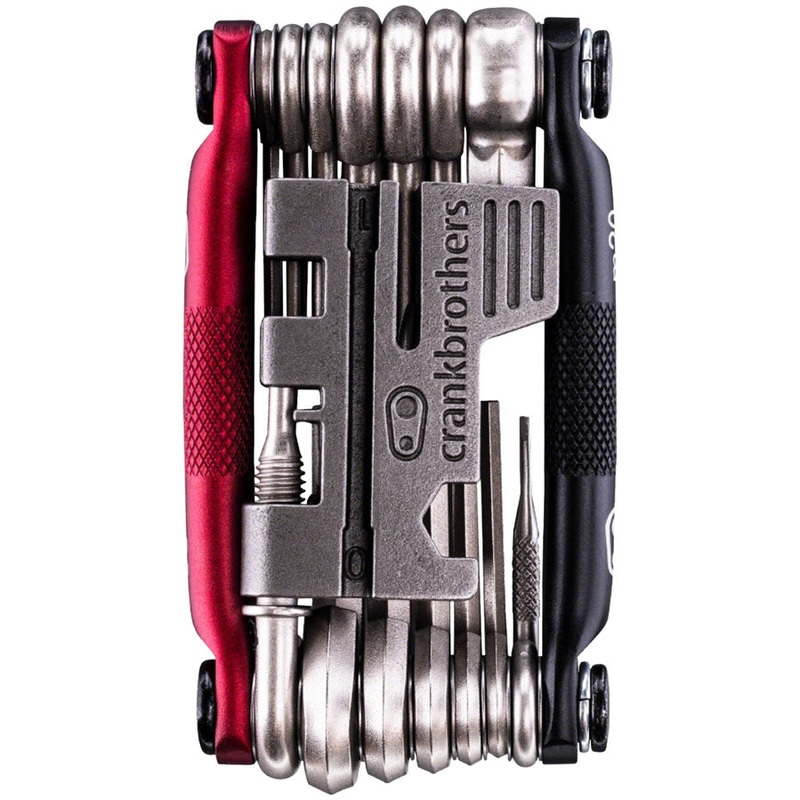 Crankbrothers Multi 20 Tool – Matte Black/Red