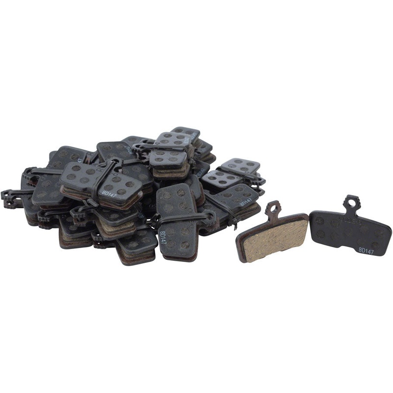 SRAM Disc Brake Pads – Organic Compound, Steel Backed, Quiet, For Code/Code R/Code RSC/Guide RE, Bulk Box of 20