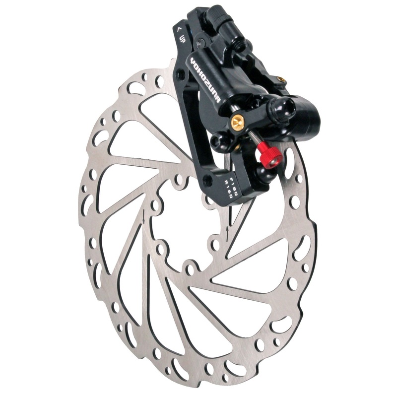 Yokozuna Road Motoko Front Disc Brake 74mm/160mm – Black