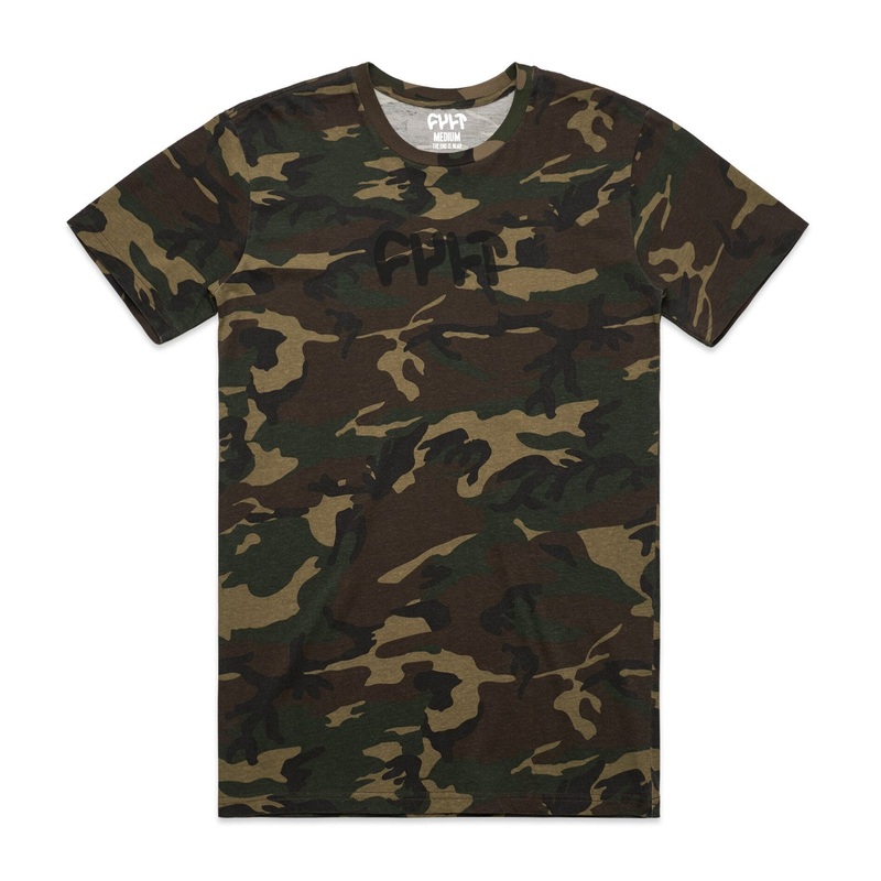 Logo Camo Tee / green