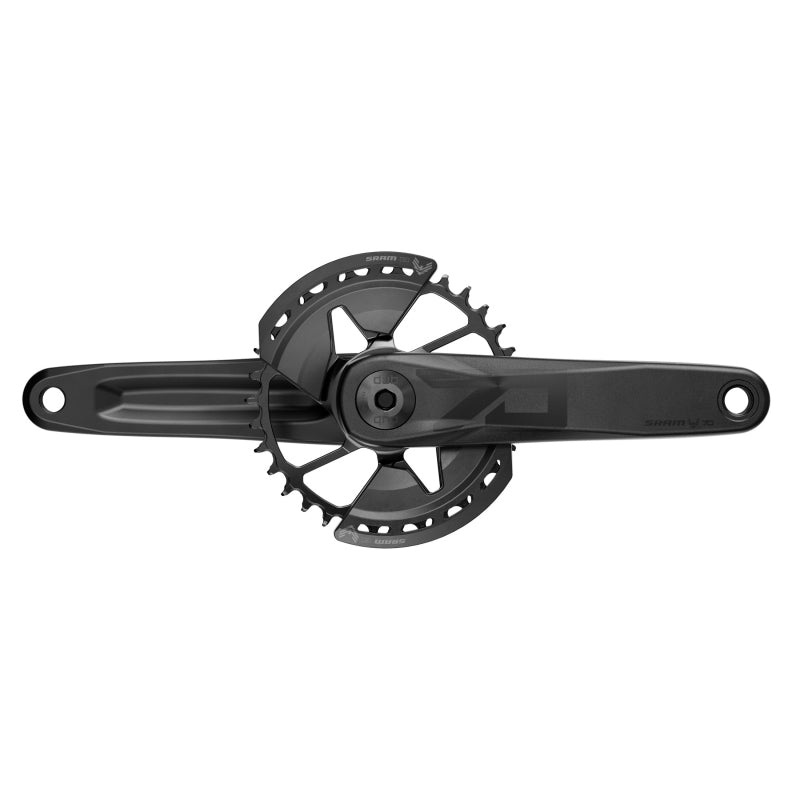 SRAM Eagle 70 T-Type Wide Crankset – 165mm 12-Speed 32t Chainring Direct Mount 2-Guards DUB Spindle Interface BLK