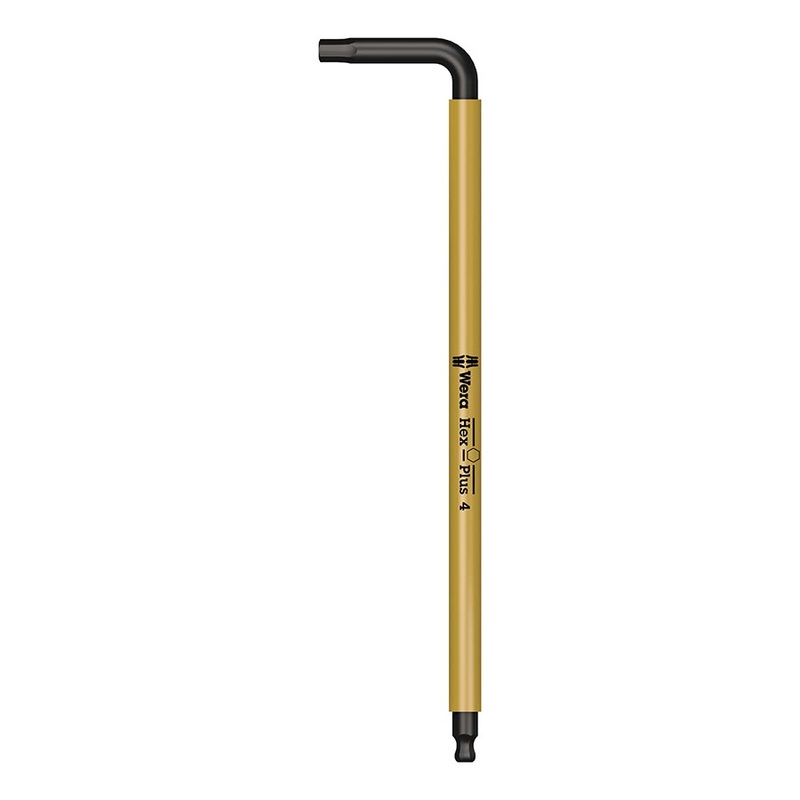 Wera 950 SPKL L-Key Hex Wrench – 4mm Yellow