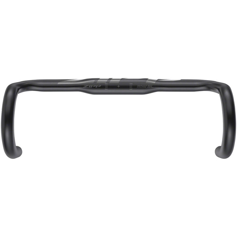 Zipp Service Course SL-70 Ergo Drop Handlebar – Aluminum 31.8mm 38cm Matte BLK B2