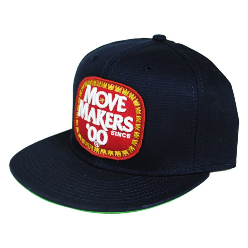 Animal Forty Snapback Hat-Navy