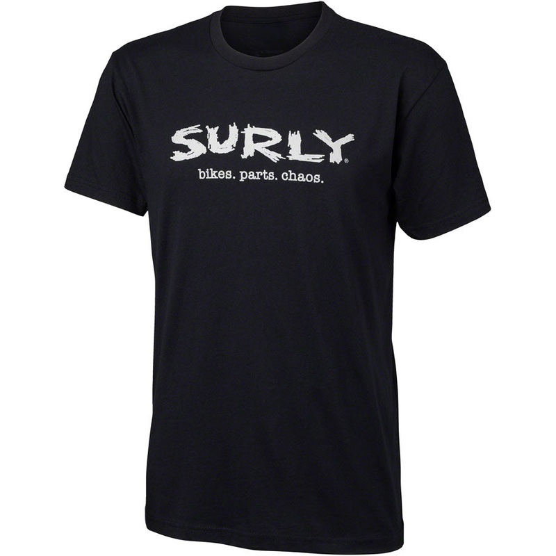Surly Famous Last Words Short Sleeve T-Shirt – Unisex Black X-Large