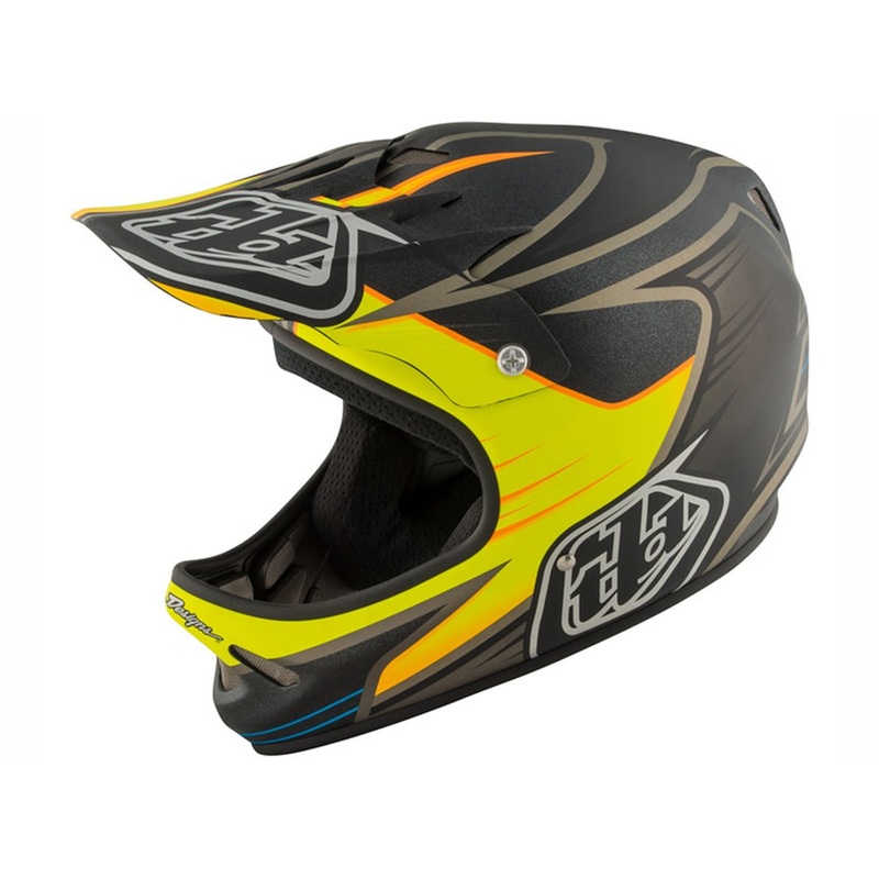 Troy Lee Designs D2 Pulse Full Face Helmet – Black