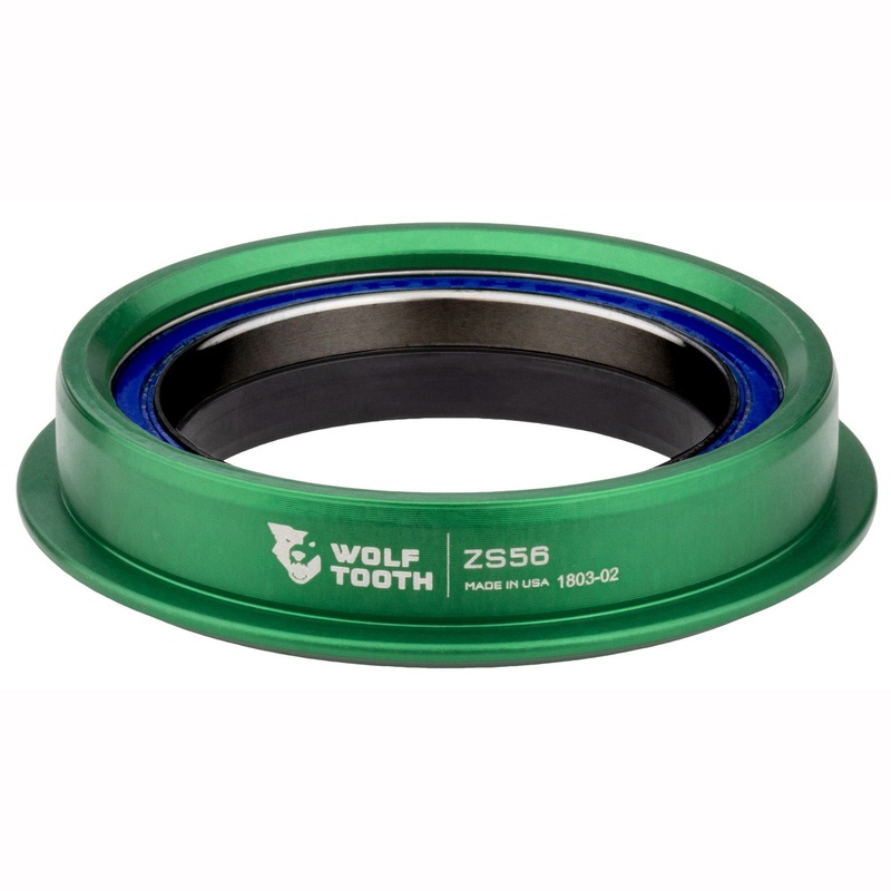 Wolf Tooth Performance ZS Headsets – Zero Stack Lower, ZS56/40, Green