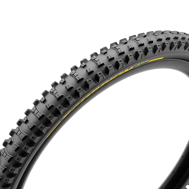 Pirelli Scorpion Race DH T Mountain Tire 27.5×2.5 Folding Tubeless Ready SmartEVO DH DualWALL 60TPI Black
