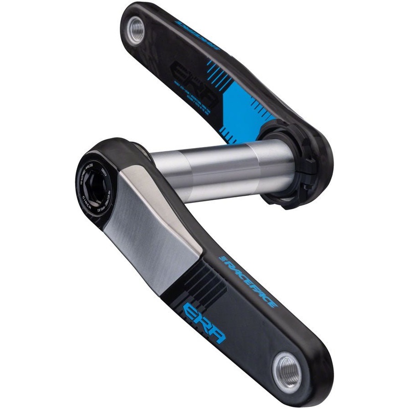 RaceFace ERA Carbon Crankset – 175mm Length – CINCH Interface – 136mm Spindle – Blue